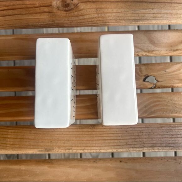 Rae Dunn by Magenta Ceramic Desk Sign Paperweight | Double-Sided Inspiration - Picture 4 of 5